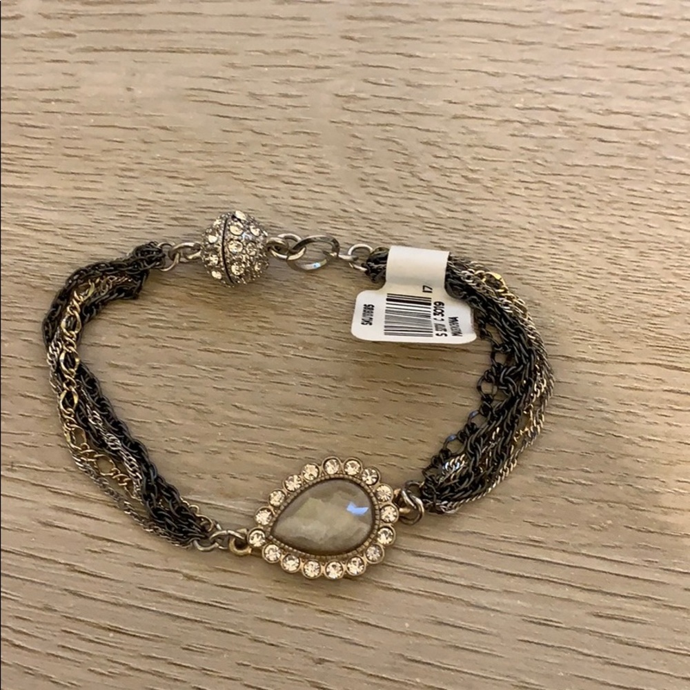 Magnetic clasp multi-stand bracelet - NWT